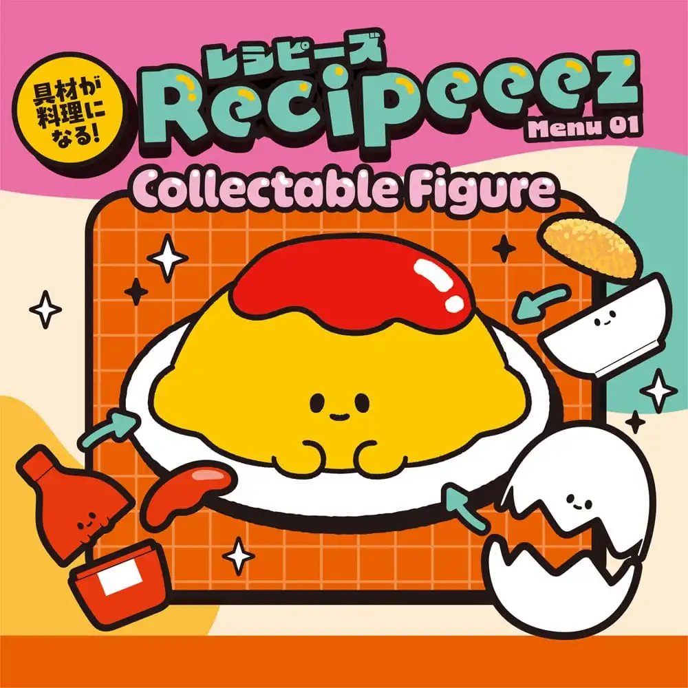 Recipeeez Mini Figure Menu 01 3 cm - 1 Unidade